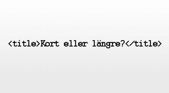 kortare title i sökresultatet